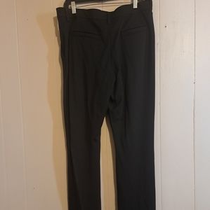 Womens LEE Ultrasoft Waistband Straight Mid Rise Black Pants